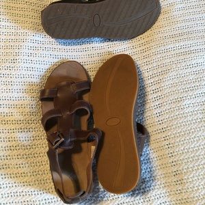Chaco size 9 Brown Sandals